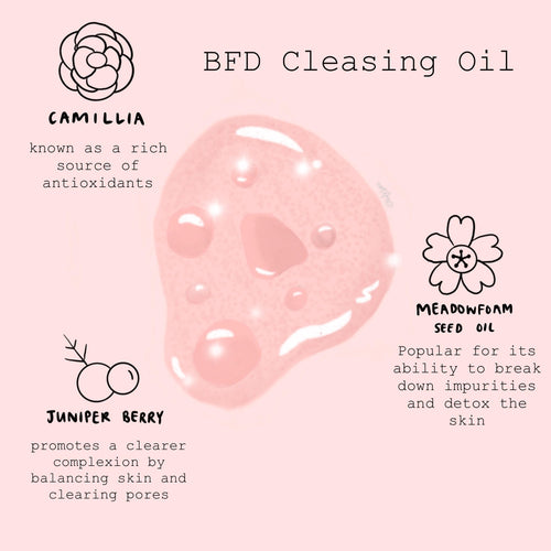 BFD Oil Cleanser - Polished Balanced Skin Selection