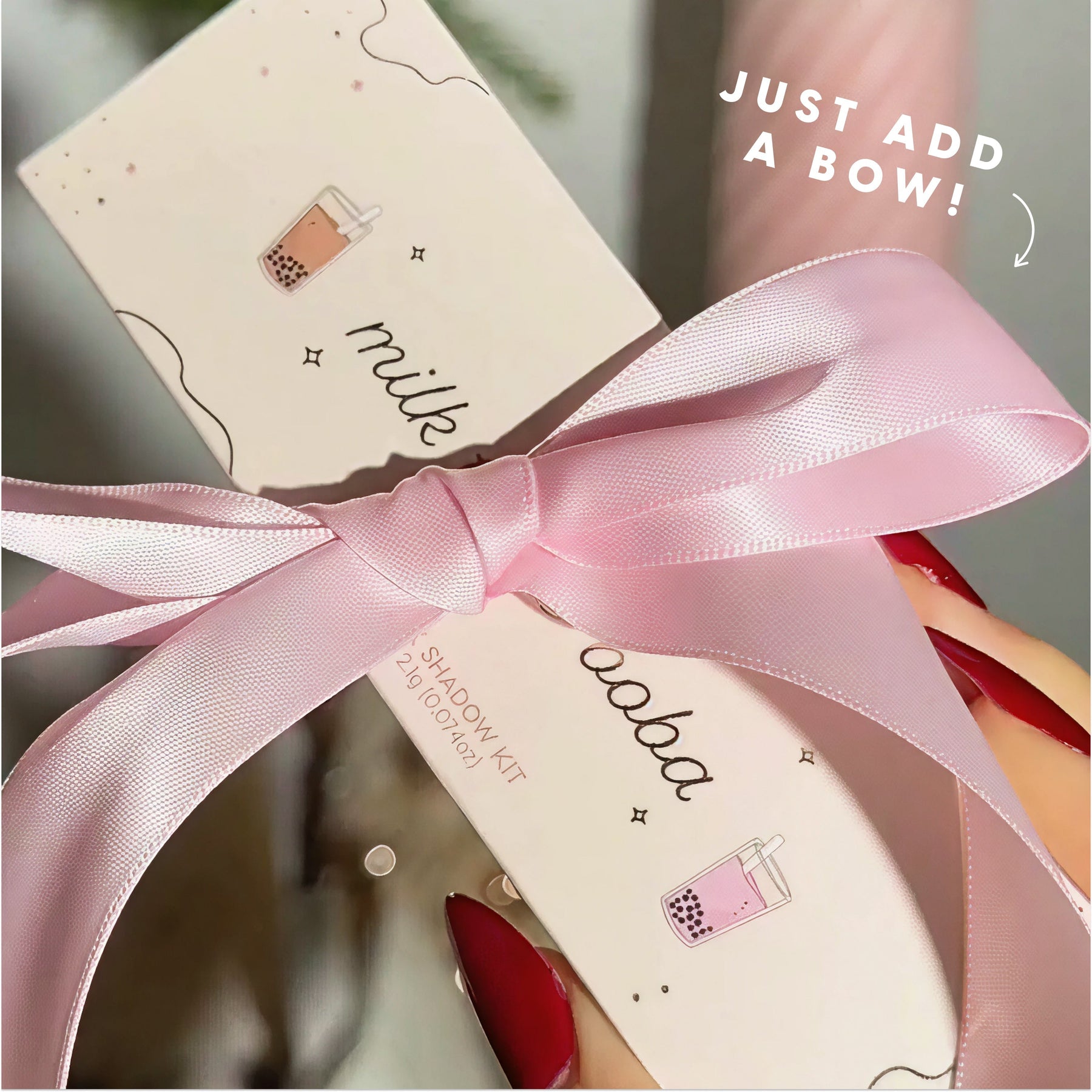 Milk Tea and Boba - Artful Romantic Eye Routine