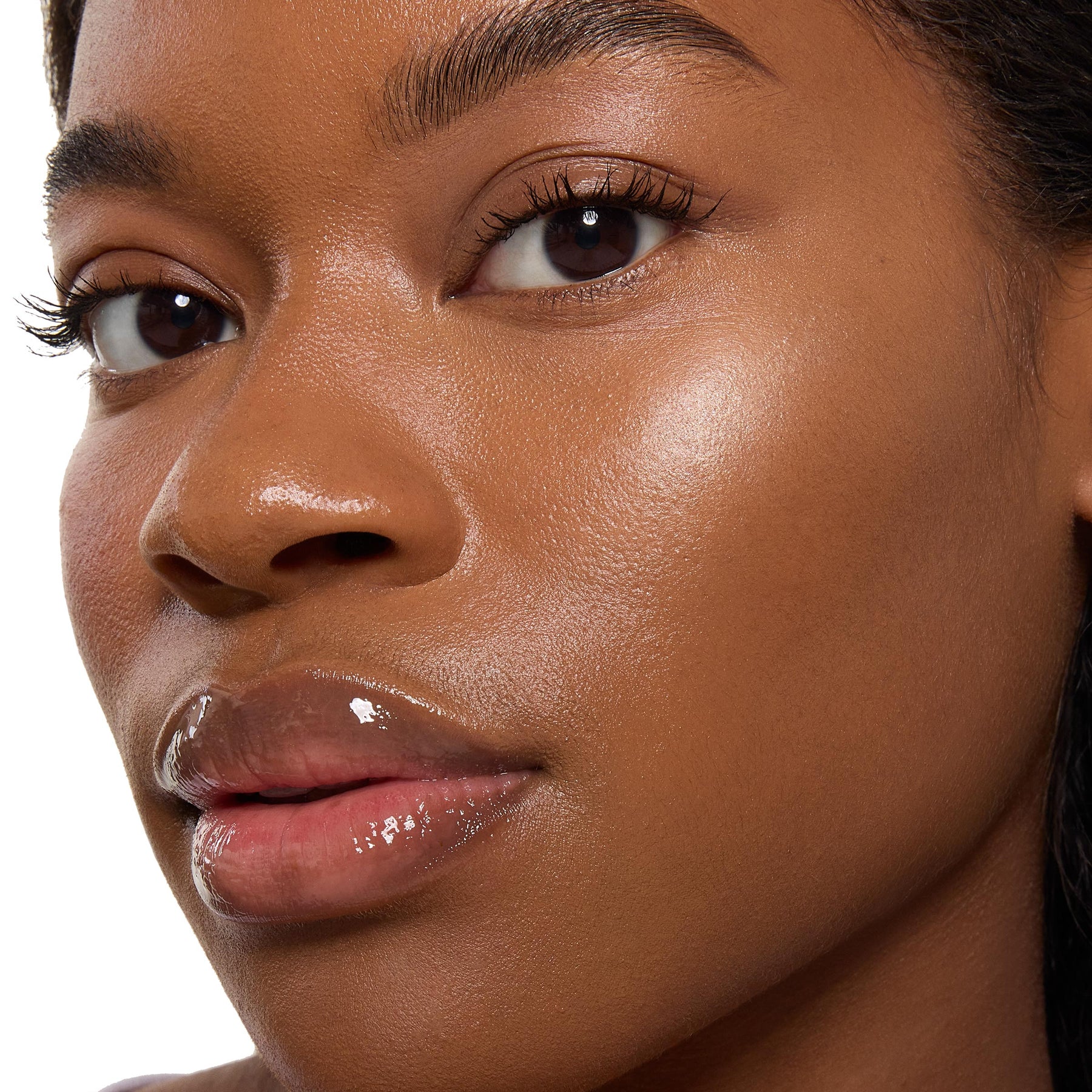 Ohana - Plush Contemporary Cheek Veil