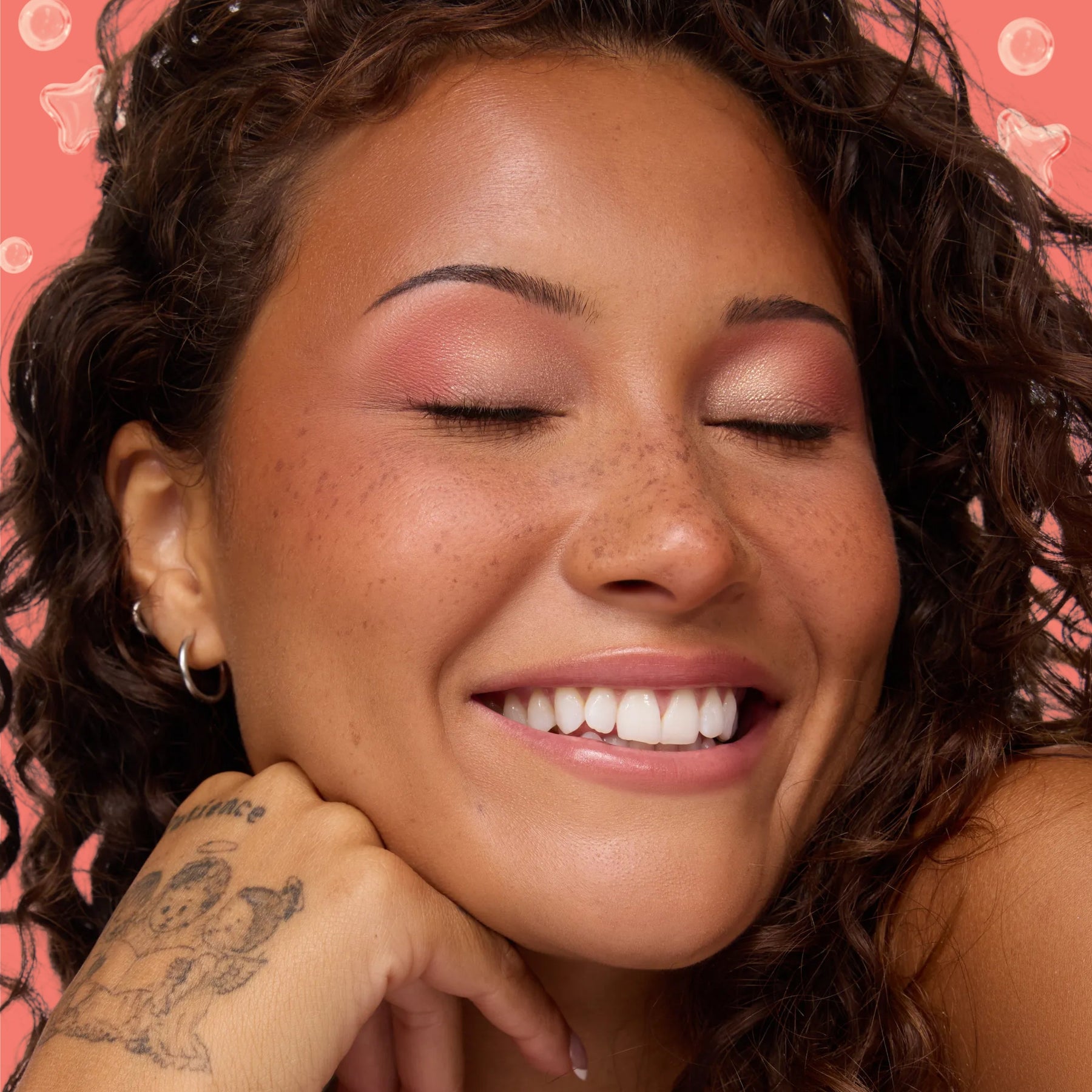 Sparkling Peach - Glowing Coordinated Beauty Kit