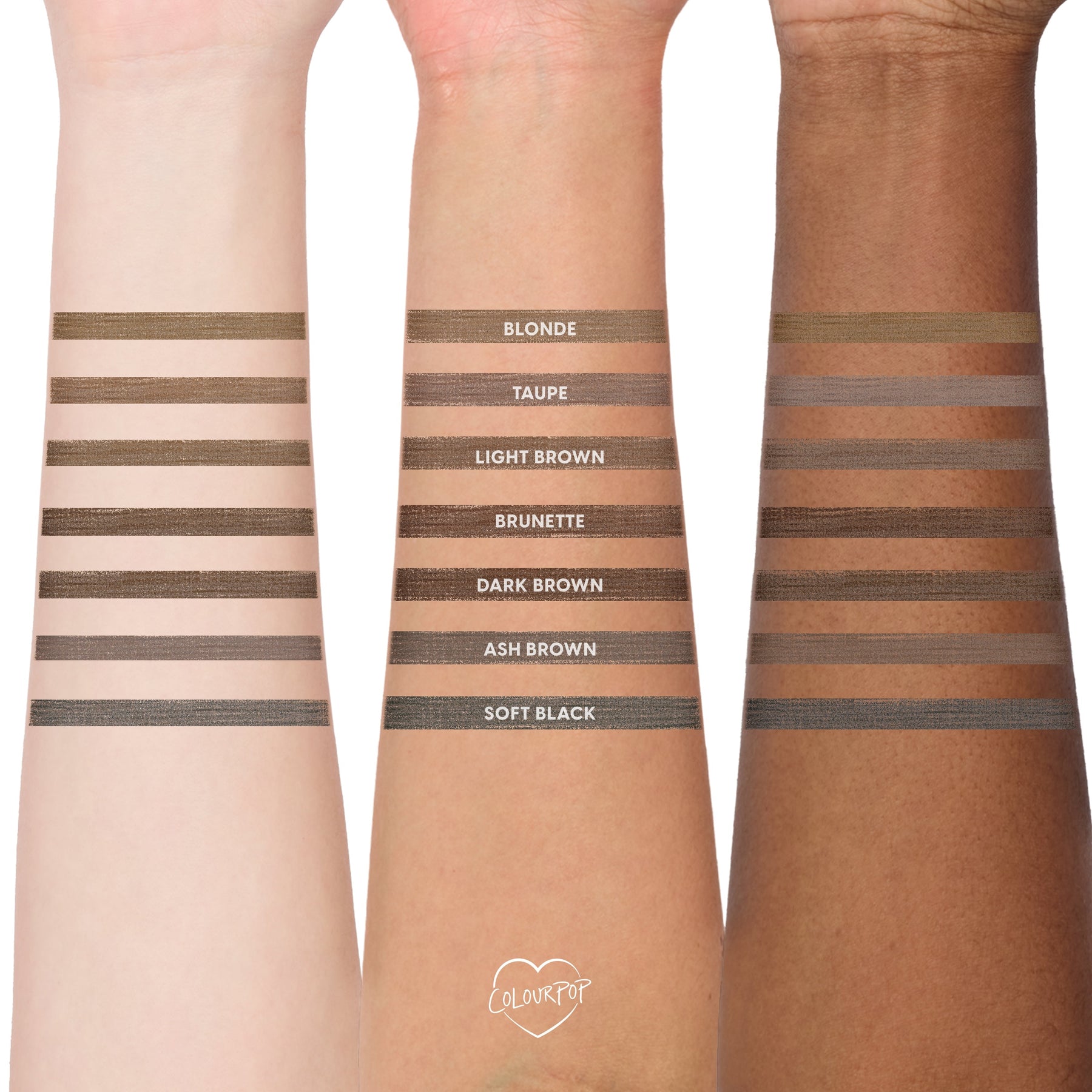 Taupe - Glowing Vibrant Brow Sculpt