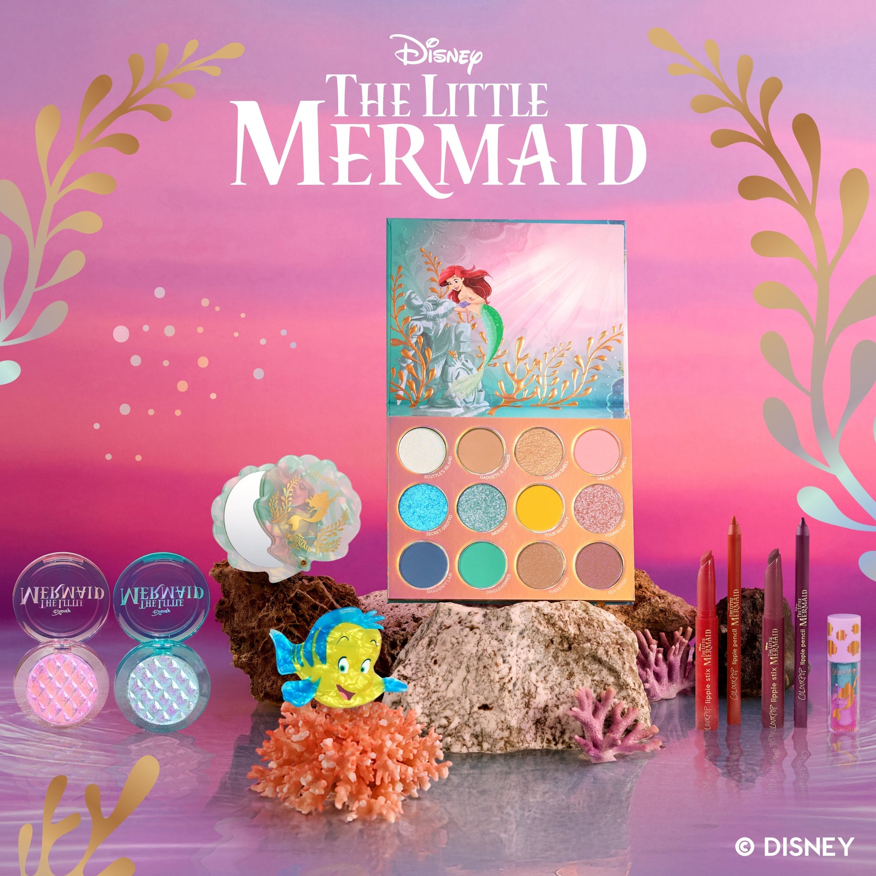 and The Little Mermaid - Playful Select Beauty Pairing