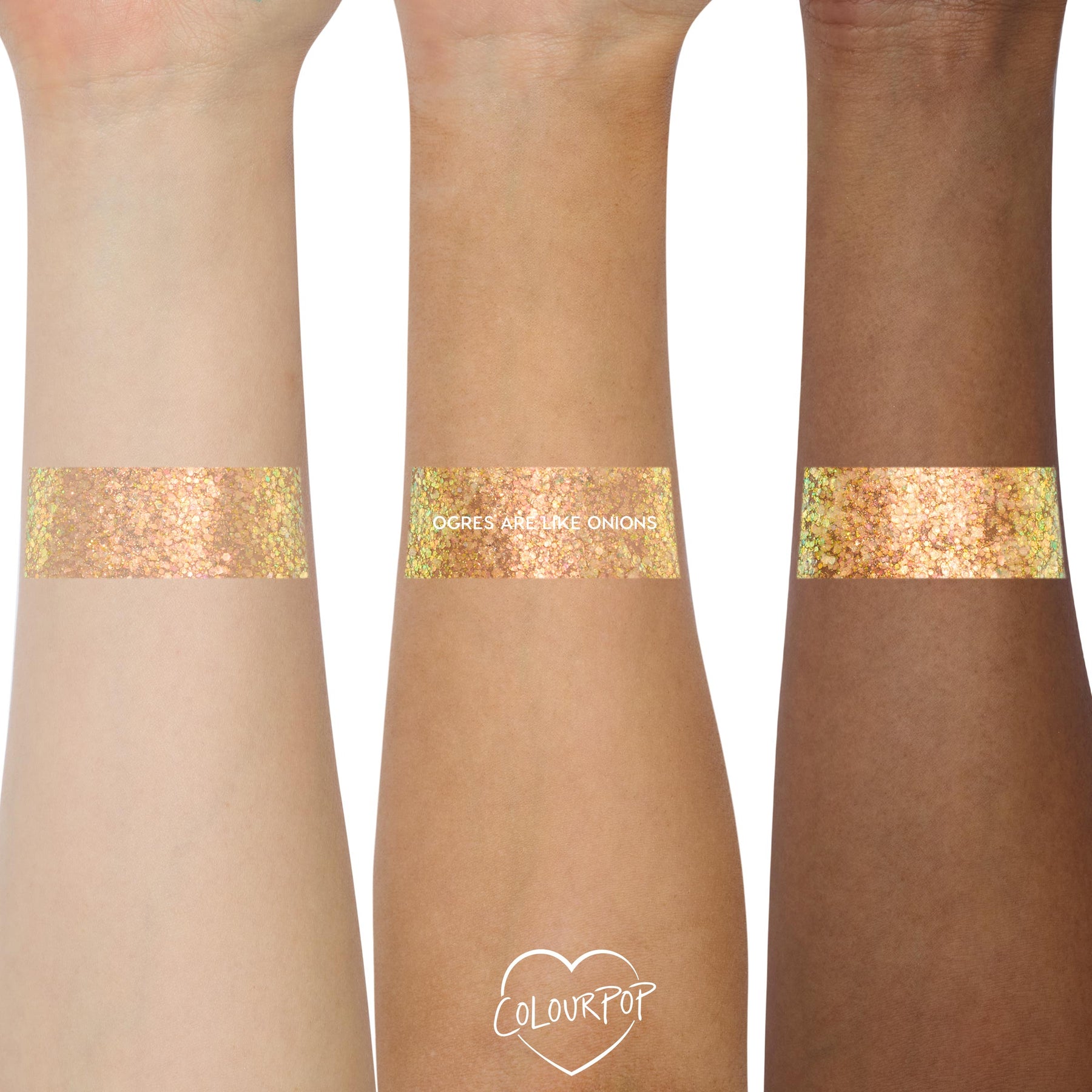 Ogres are Like Onions - Satin Festive Sparkle Look