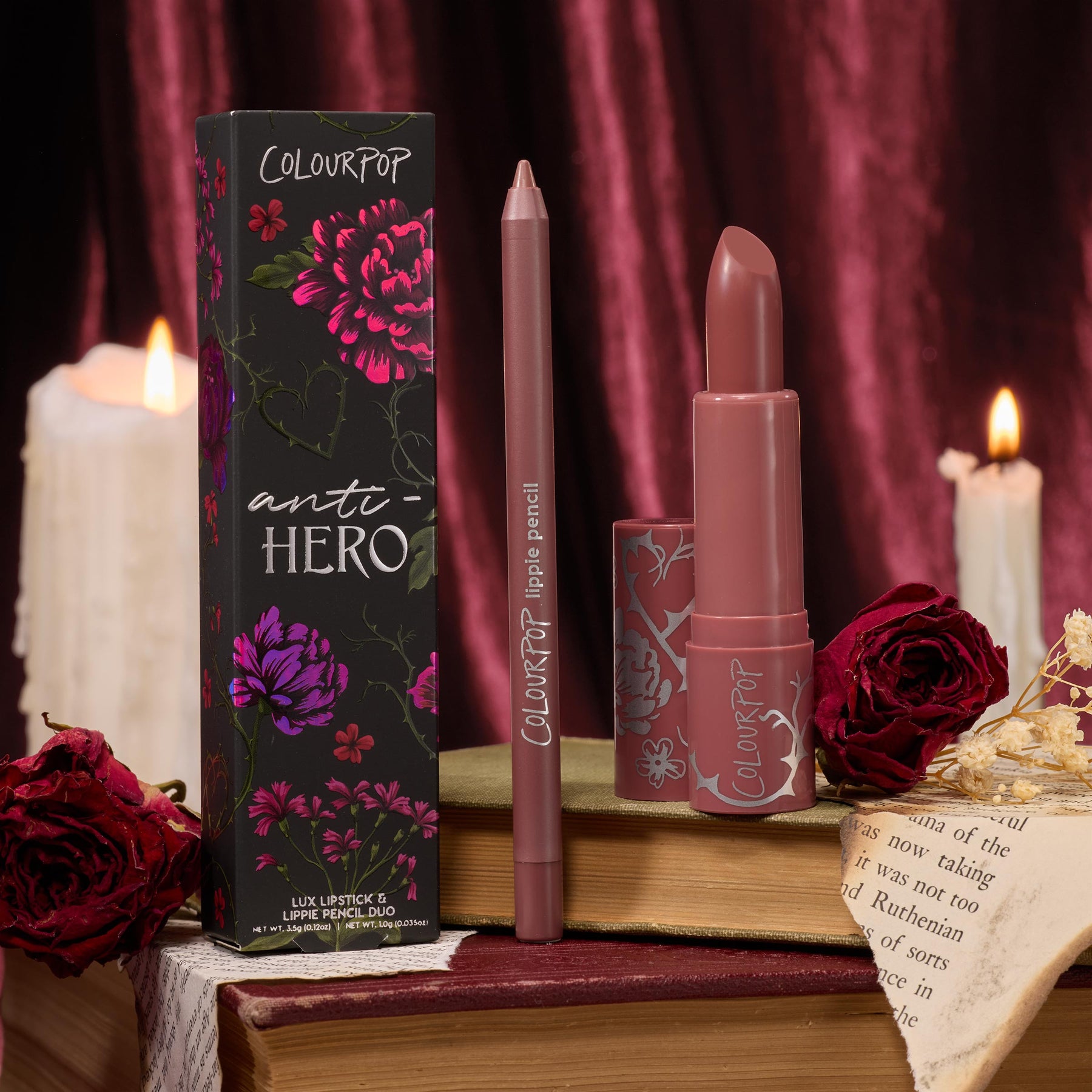 Anti-Hero - Satin Daytime Lip Duo