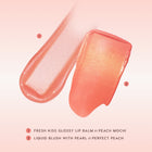 Peachy Perfection - Radiant Sophisticated Beauty Showcase