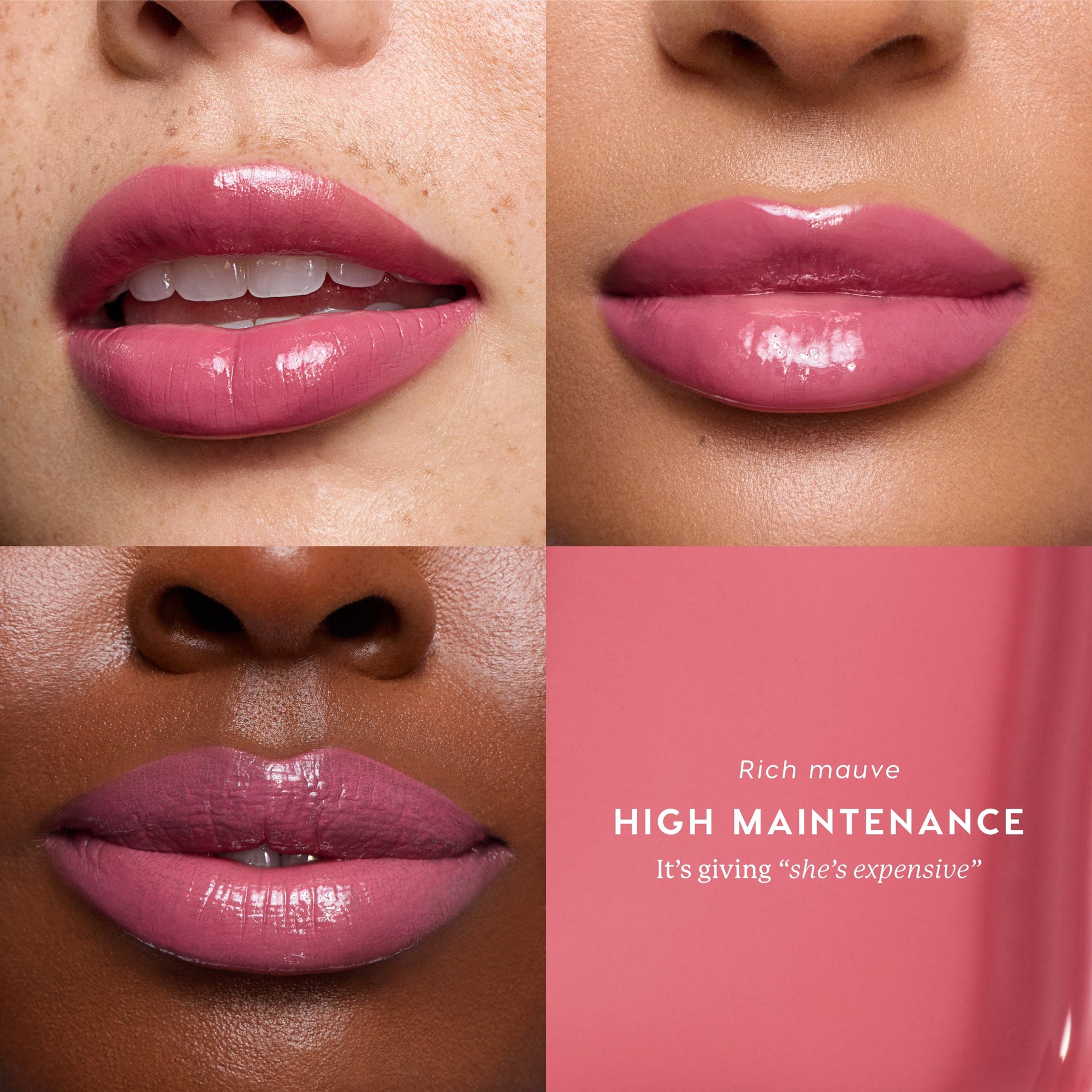 High Maintenance - Shimmering Artistic Lip Look
